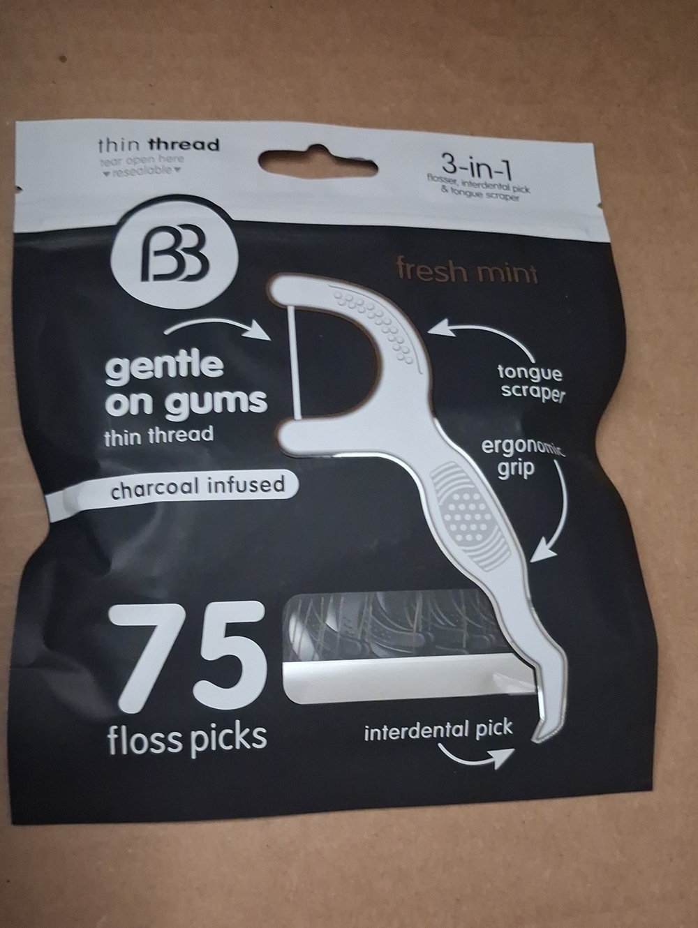 Thin Thread 75 Floss Picks Nwt